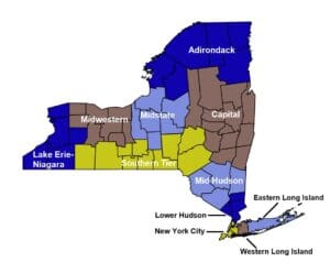 Regional Map - Division B